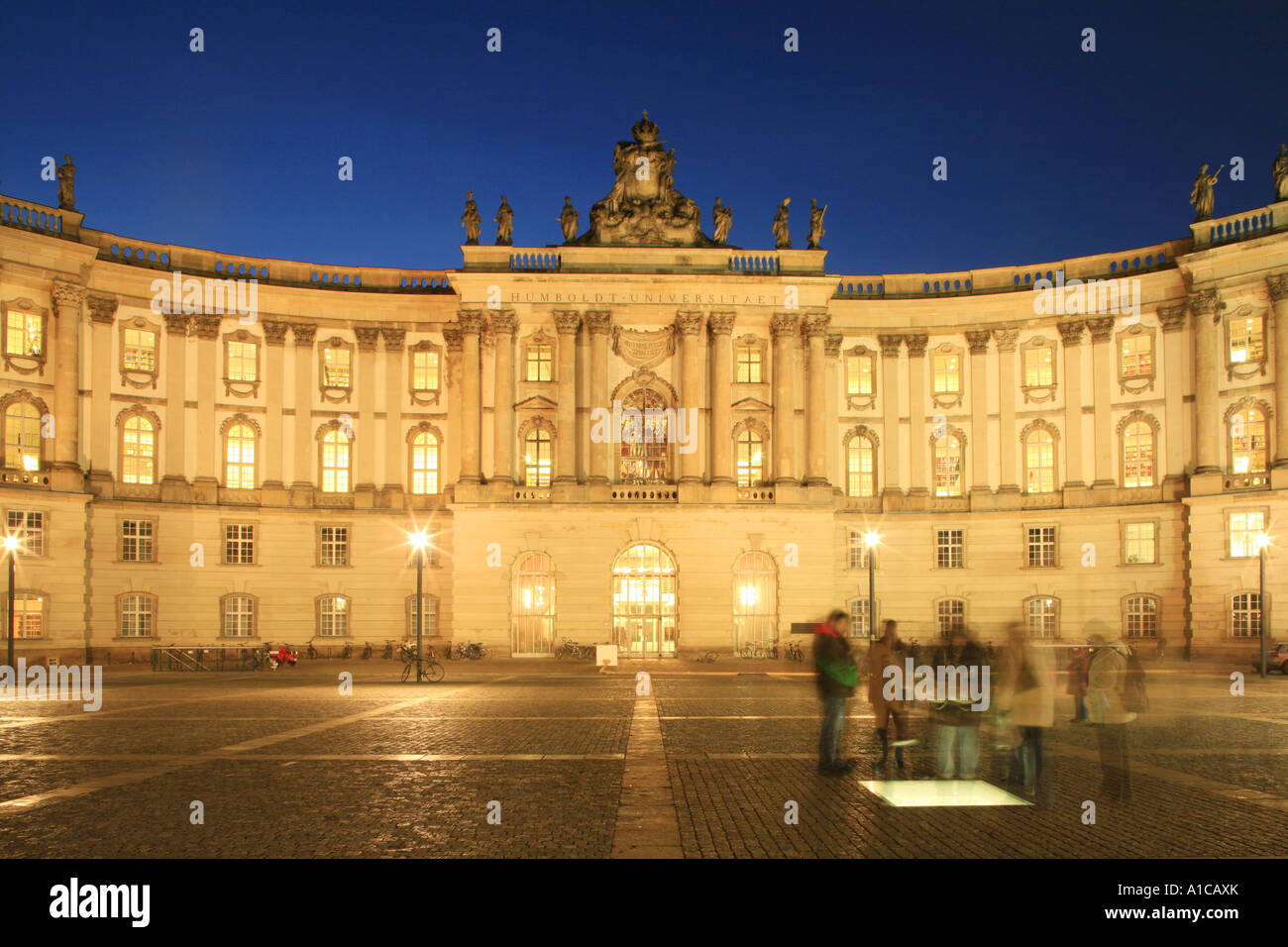 alte Bibliothek, Deutschland, Berlin Stockfoto