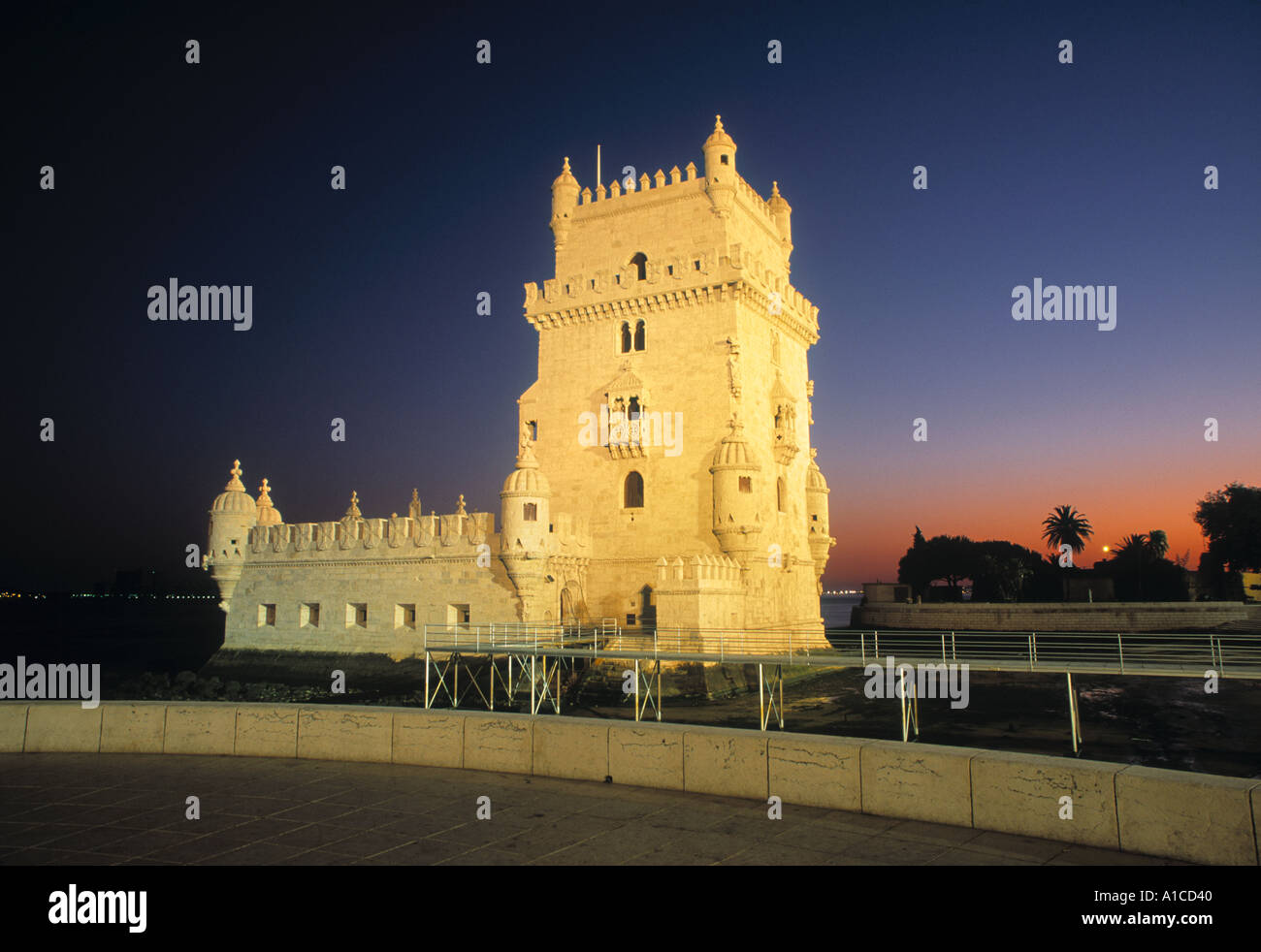 Turm von Belem, Lissabon, Portugal Stockfoto