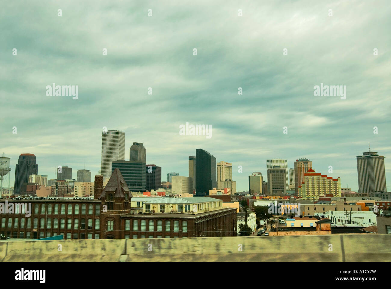 Skyline von New Orleans nach Katrina 2006 Stockfoto