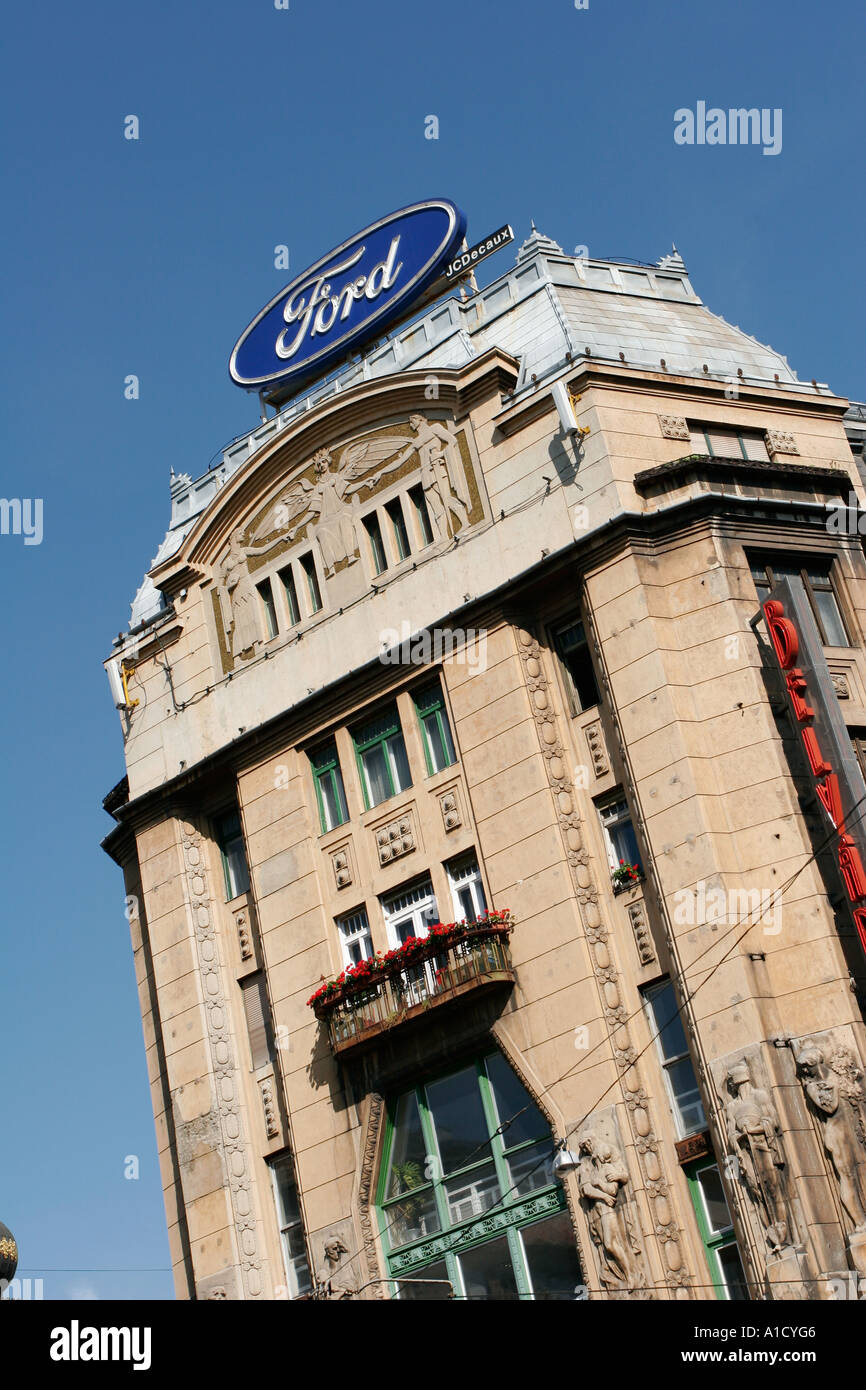 Art-Deco-Sezession Gebäude in Budapest Ungarn Stockfotografie - Alamy