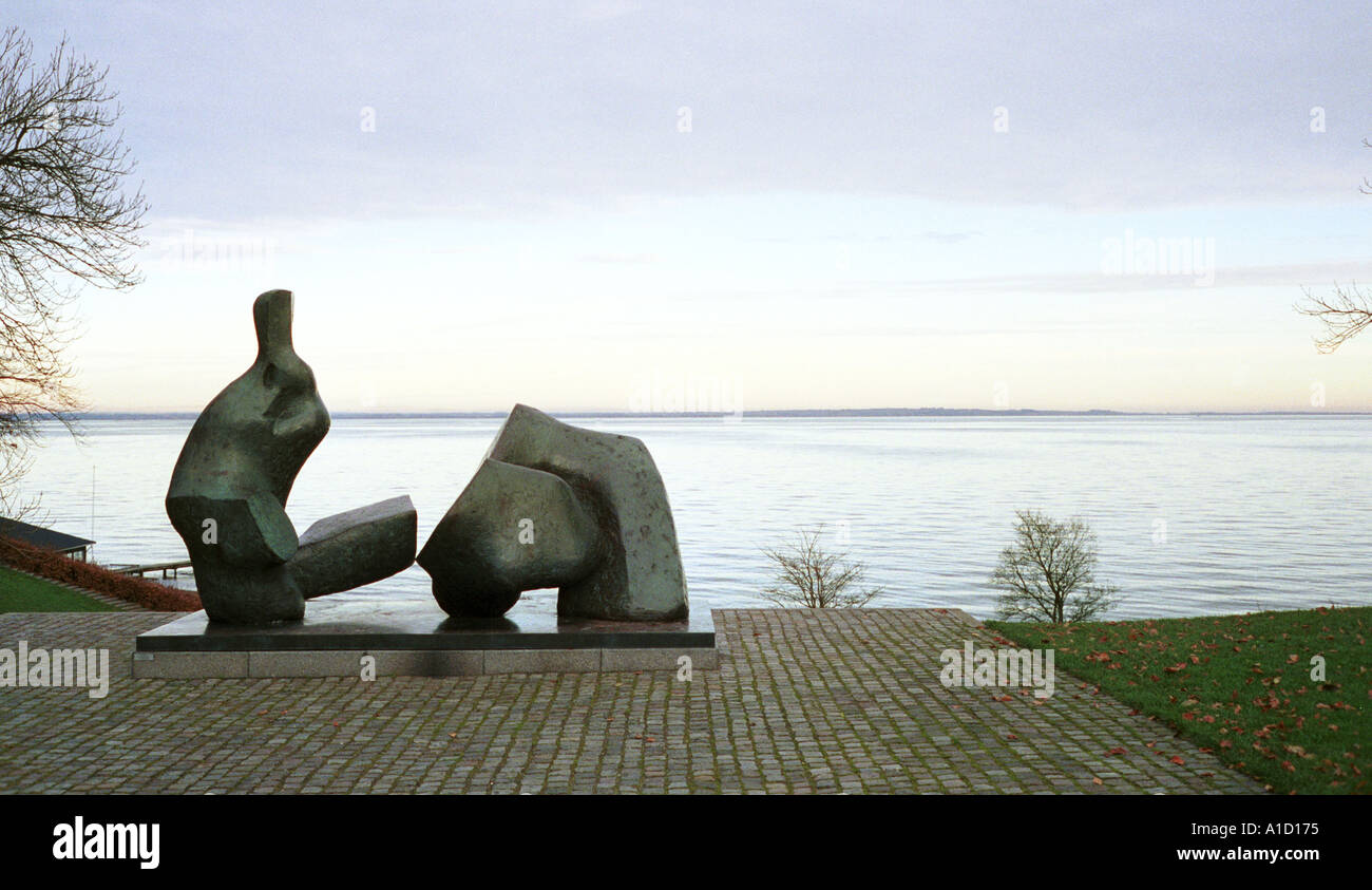 Louisiana Gallery Copenhagen Dänemark Henry Moore Stockfoto