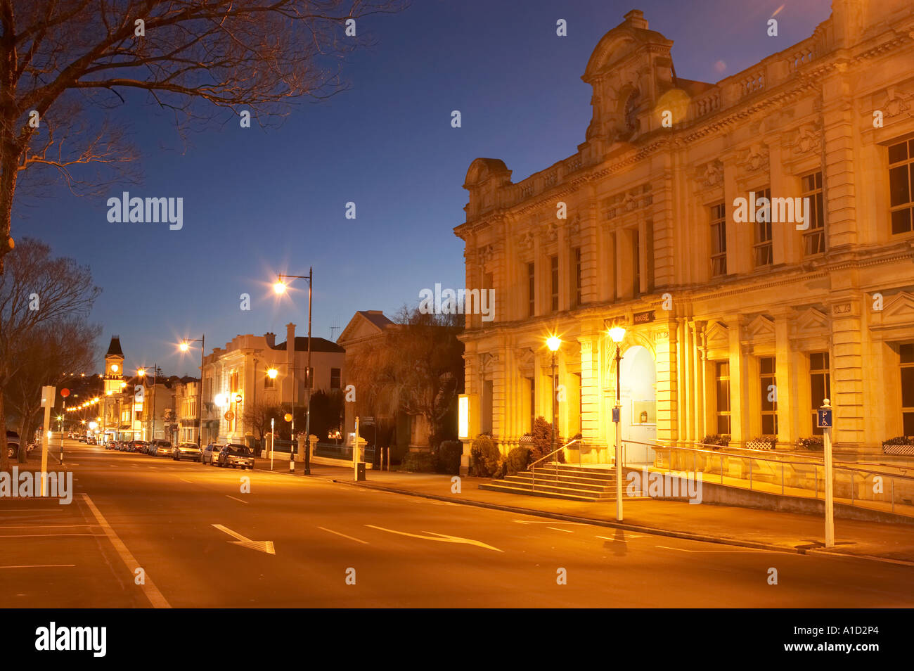 Historische Opernhaus Oamaru Südinsel Neuseeland Stockfoto