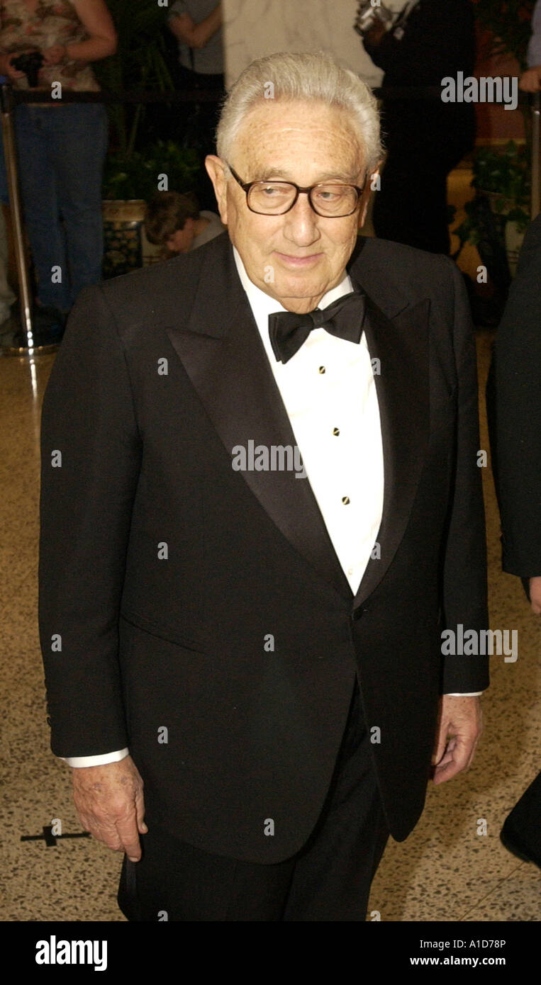 Henry Kissinger kommt bei der jährlichen weiße Haus Korrespondent S ASSOCIATION DINNER. Stockfoto