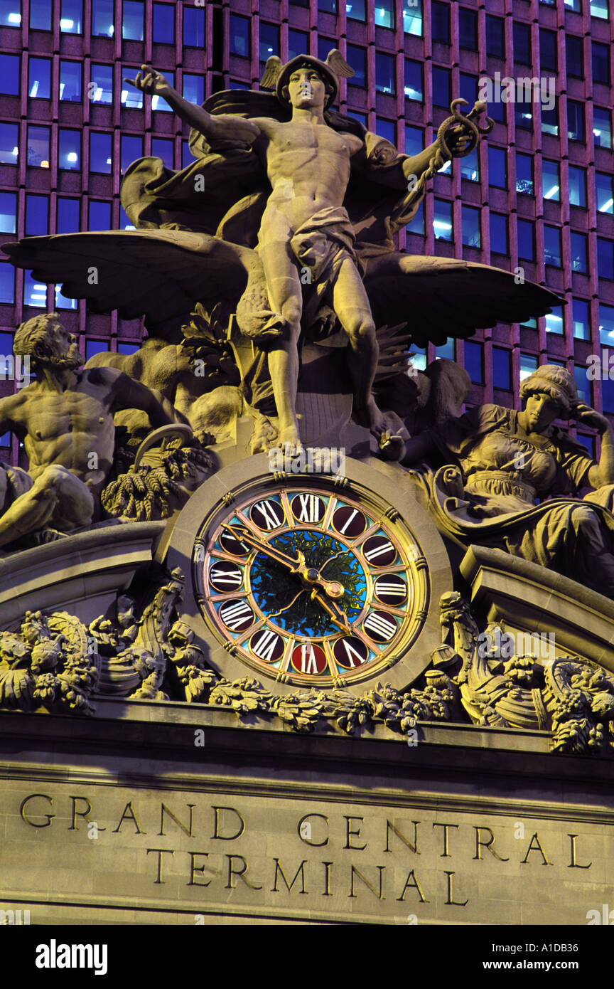 USA New York New York City Grand Central Station außen Stockfoto