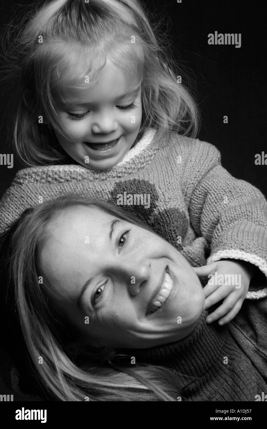 Mutter und Tochter Stockfoto