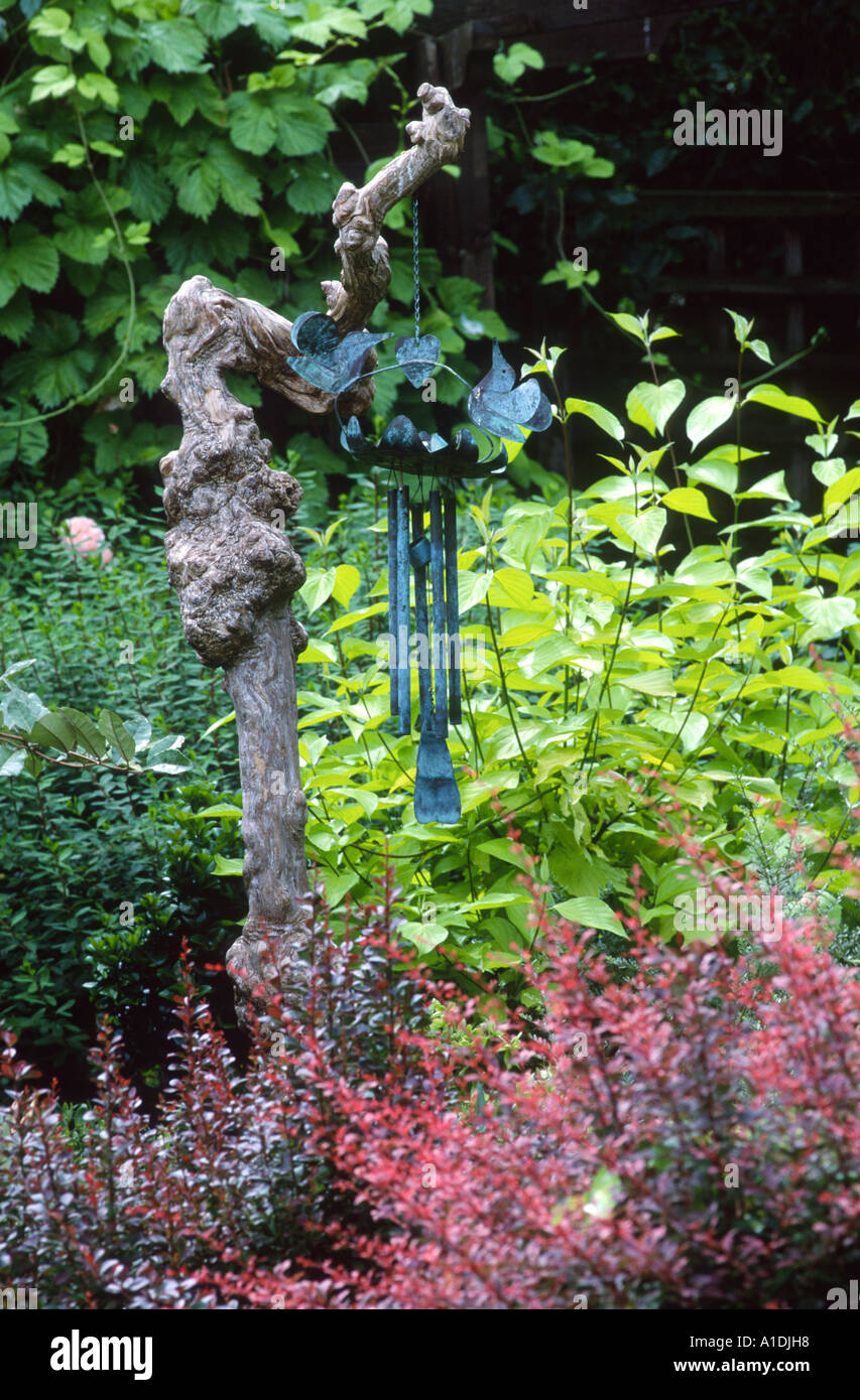 Windspiel Im Garten Stockfoto Bild 5843607 Alamy