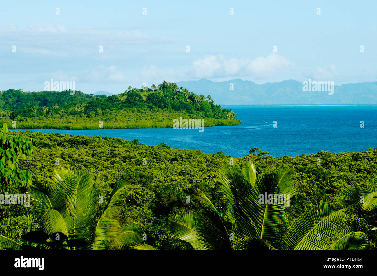 Fidschi, South Coast in der Nähe von Korotogo Stockfoto