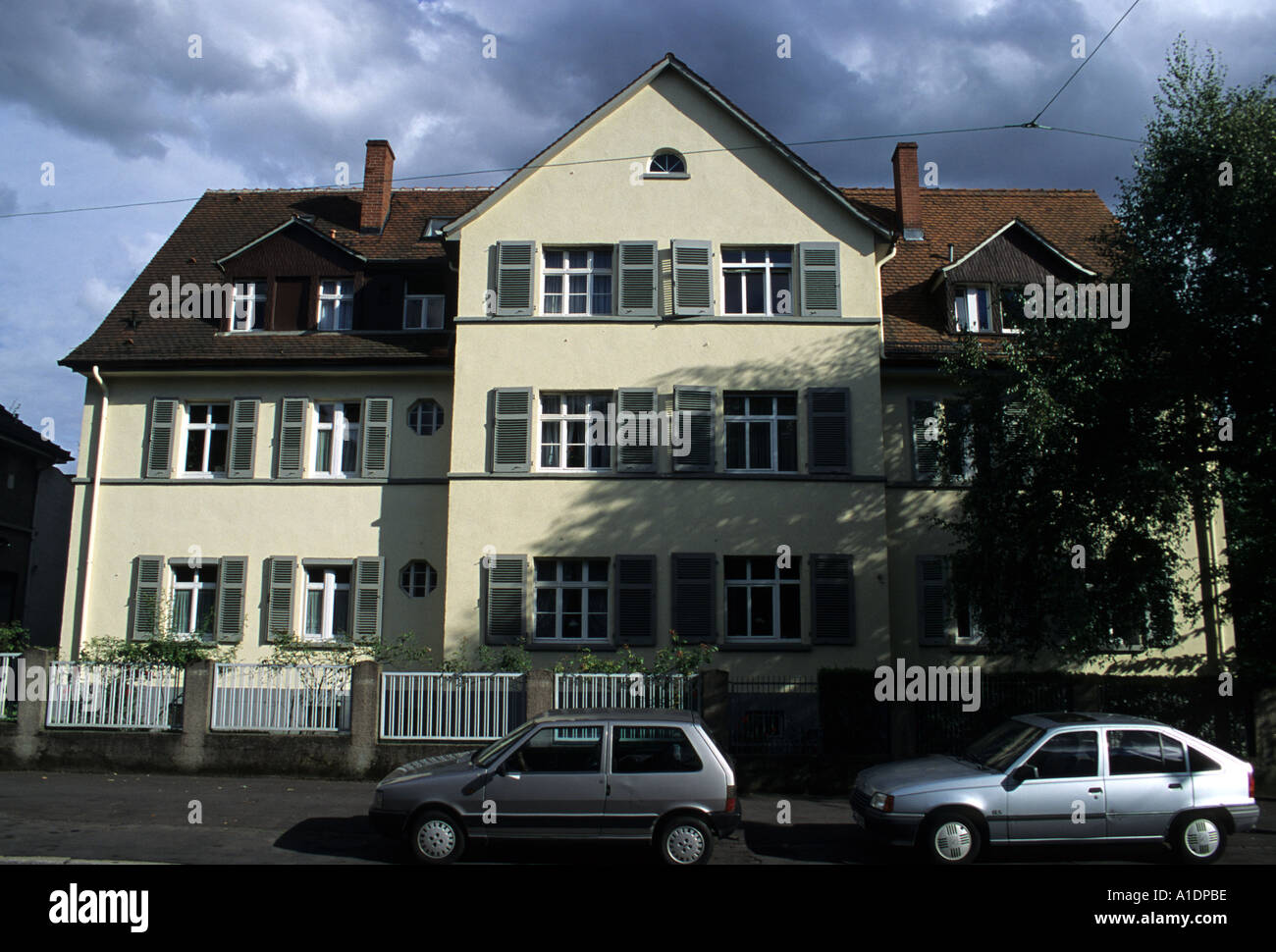 Geburtshaus Anne Frank Frankfurt Deutschland Stockfoto Bild