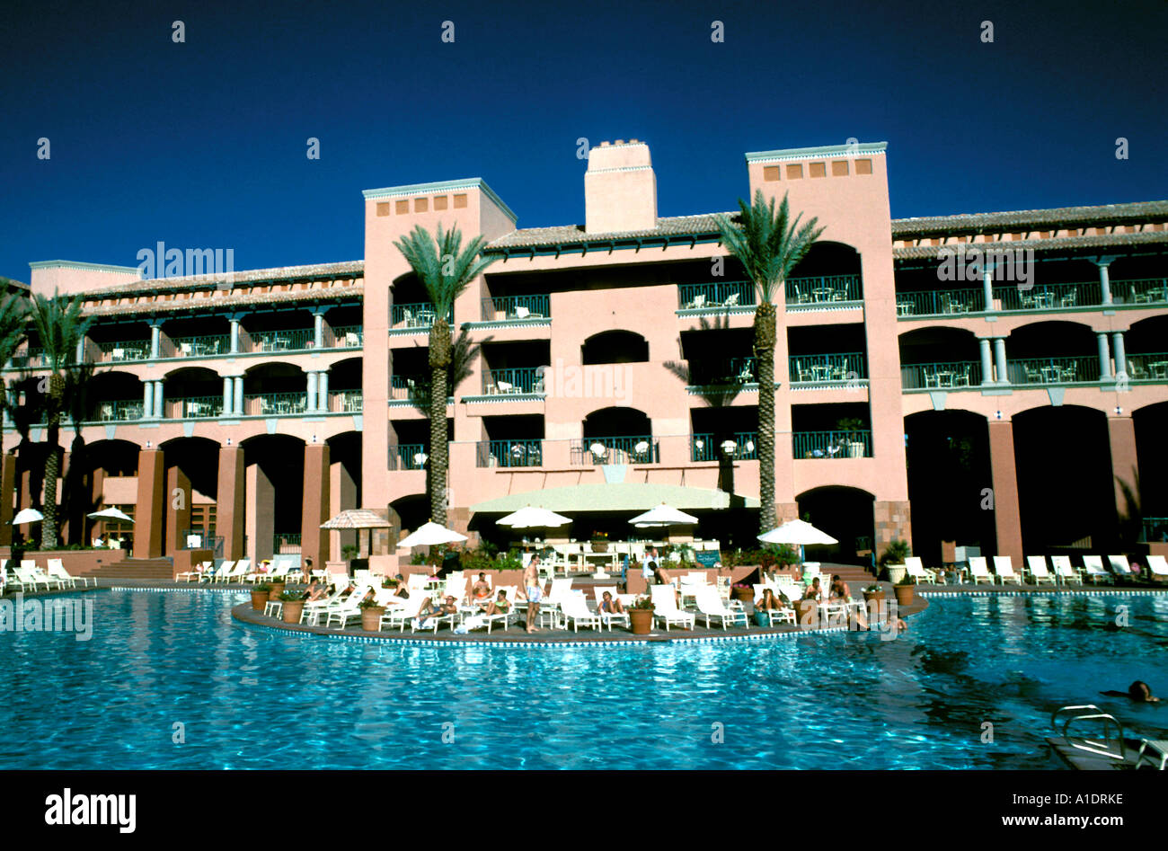 Arizona Phoenix Scottsdale Resorts Fairmont Scottsdale Princess Stockfoto