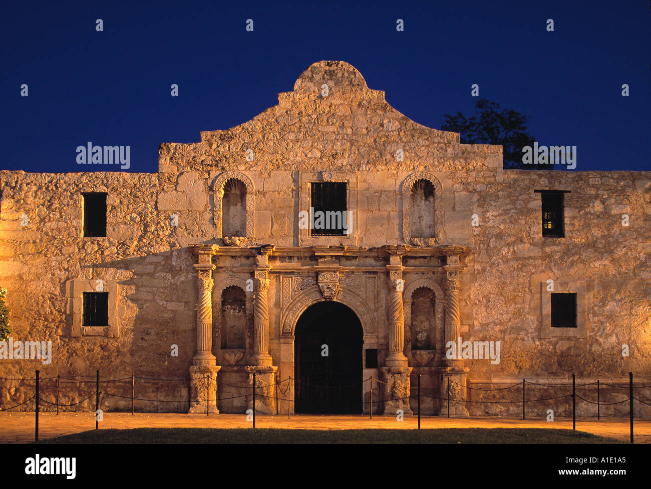 Alamo, San Antonio, Texas, USA Stockfoto
