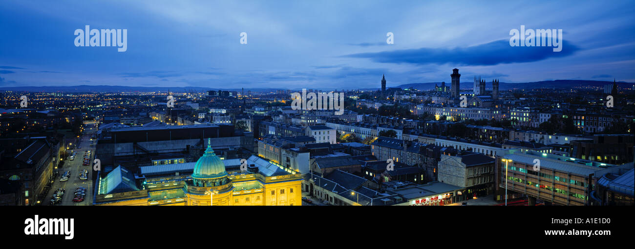 Universität & Westend, Glasgow, Schottland Stockfoto