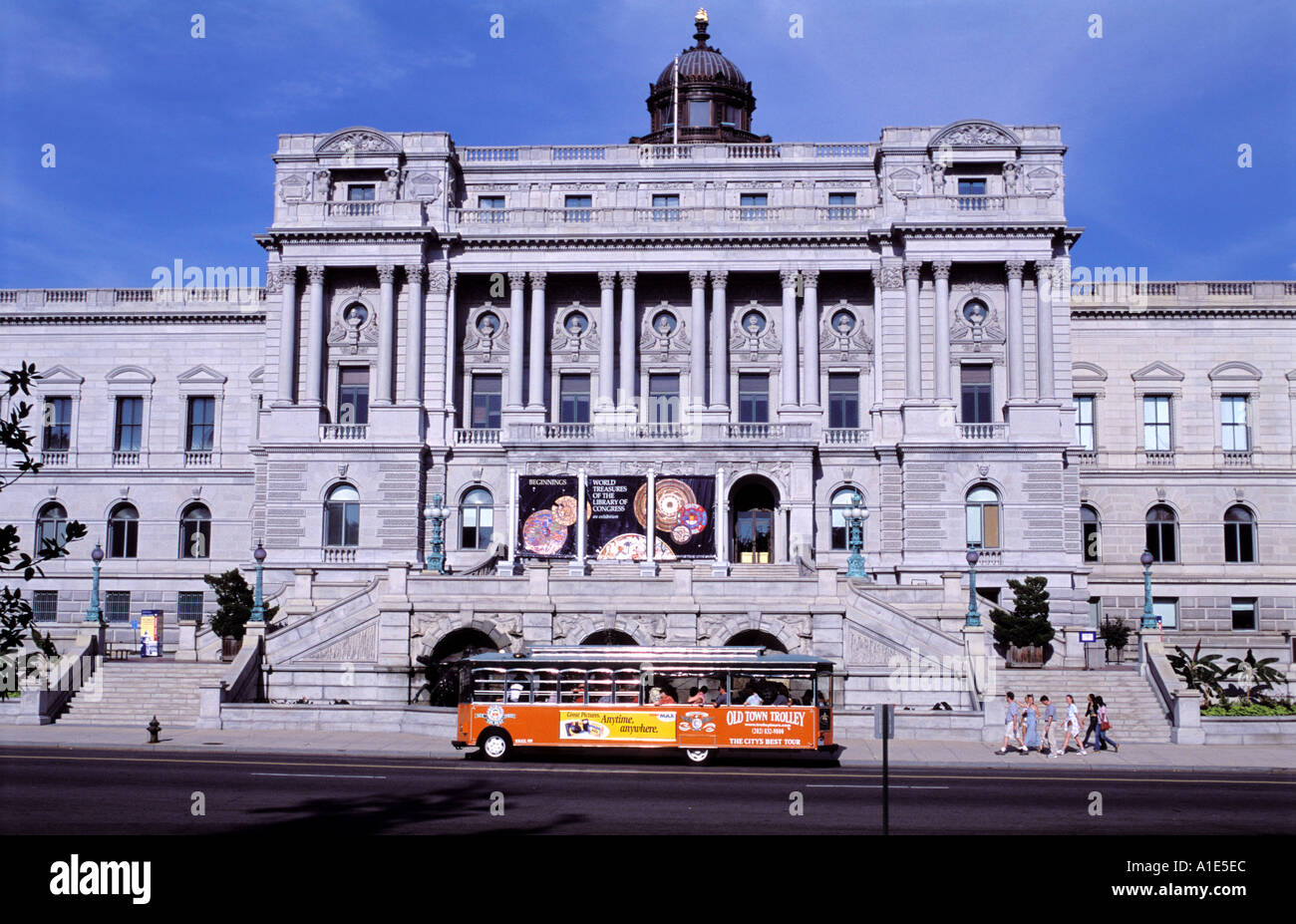 US Bibliothek des Kongresses. Washington D.C. Stockfoto