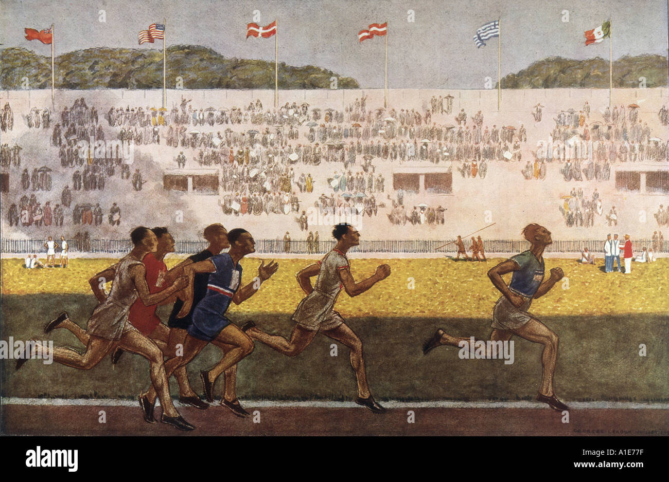 The 1924 Olympics Paris Stockfotos und bilder Kaufen Alamy
