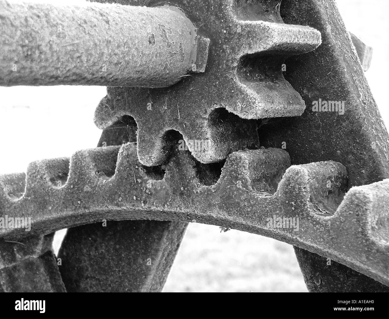 Winde Basingstoke Canal Surrey Stockfoto