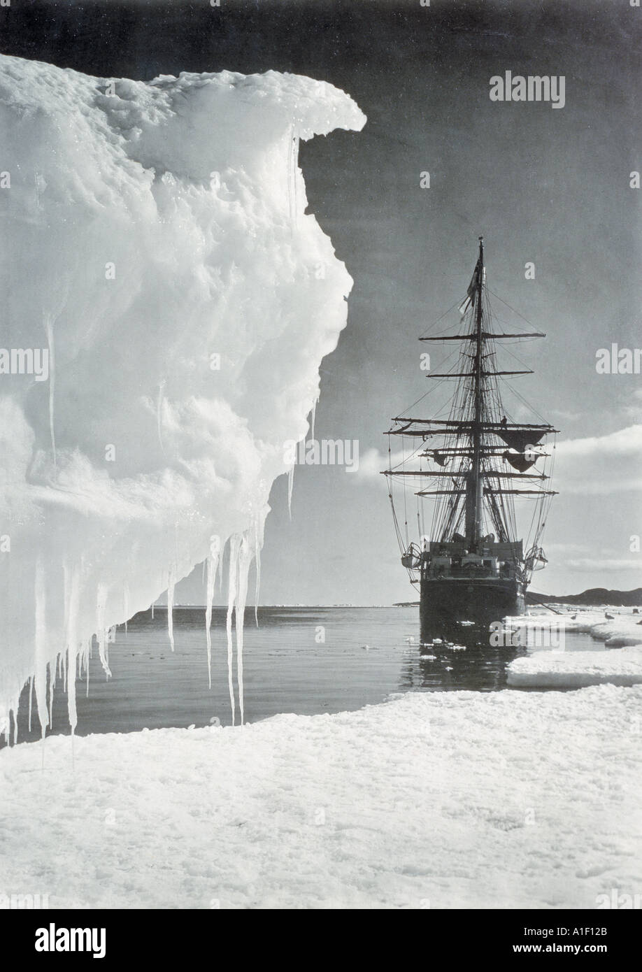 Die Terranova auf Ross Island Stockfoto