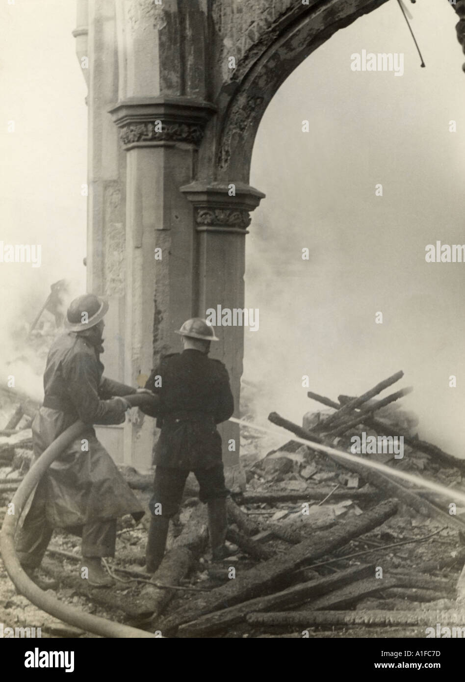 Deutsche Luft Gunner 1940 Stockfoto