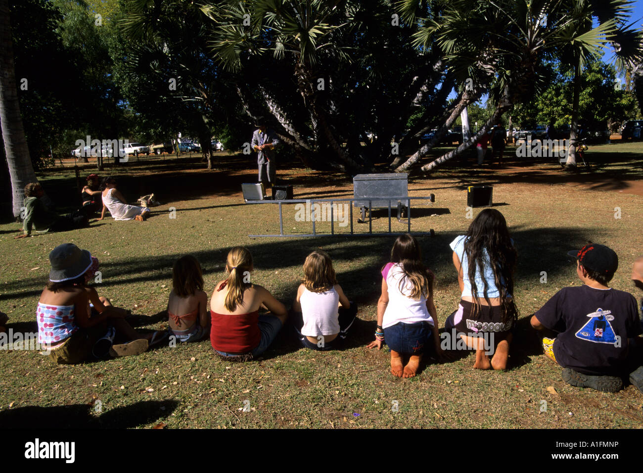 Park von Broome Kimberley-Western Australia-Australien Stockfoto