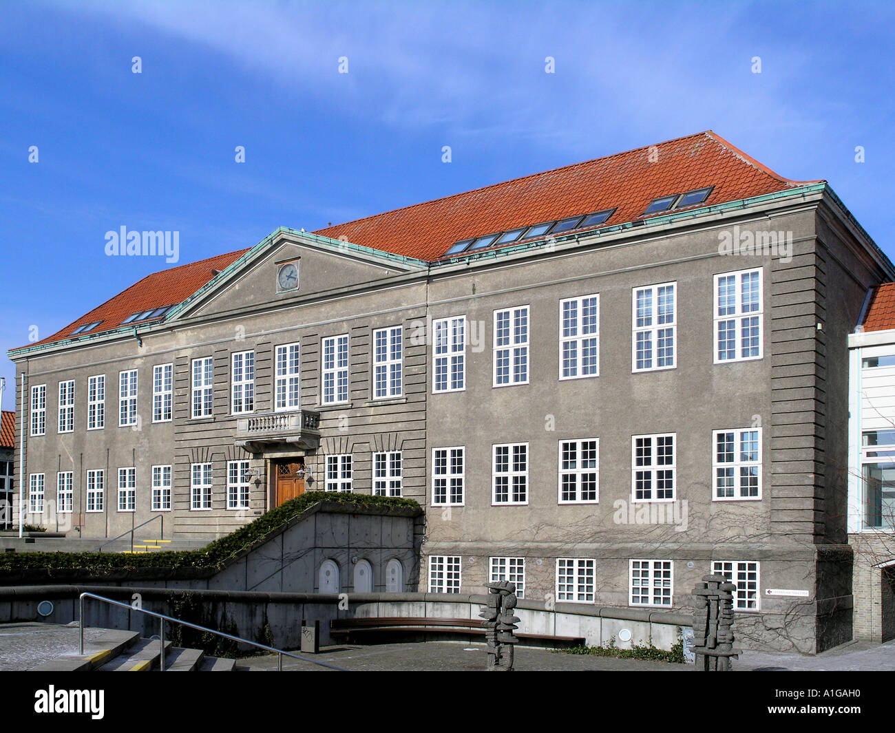 Das Rathaus in Struer westlichen Jütland Dänemark Stockfoto