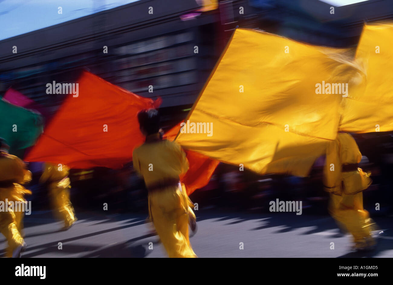 Chinese New Year Celebration Vancouver BC Kanada Stockfoto