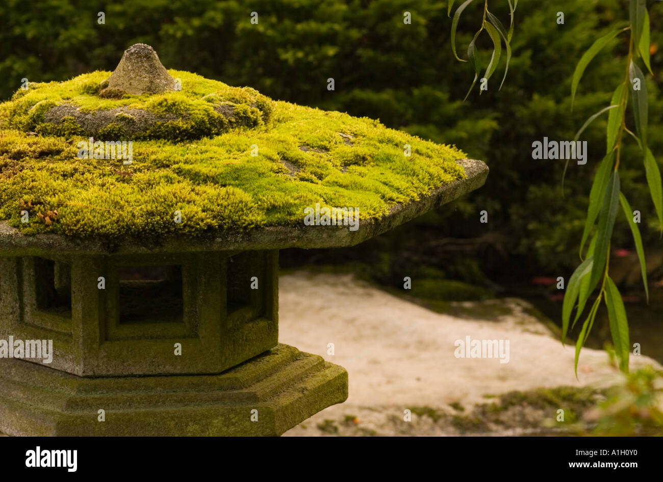Japanische Laterne Stockfoto