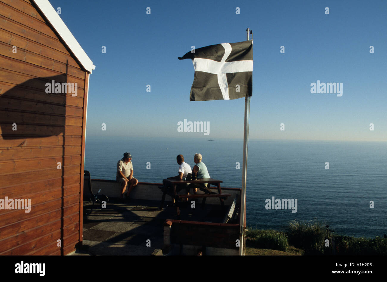 Cornwall Flagge 90 X 150 Cm – Cornish Fahne Mit Ösen, Doppelt Genäht, Leicht & Farbbeständig
