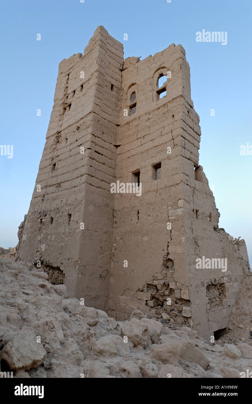 verlassene alte Stadt Marib-Jemen Stockfoto