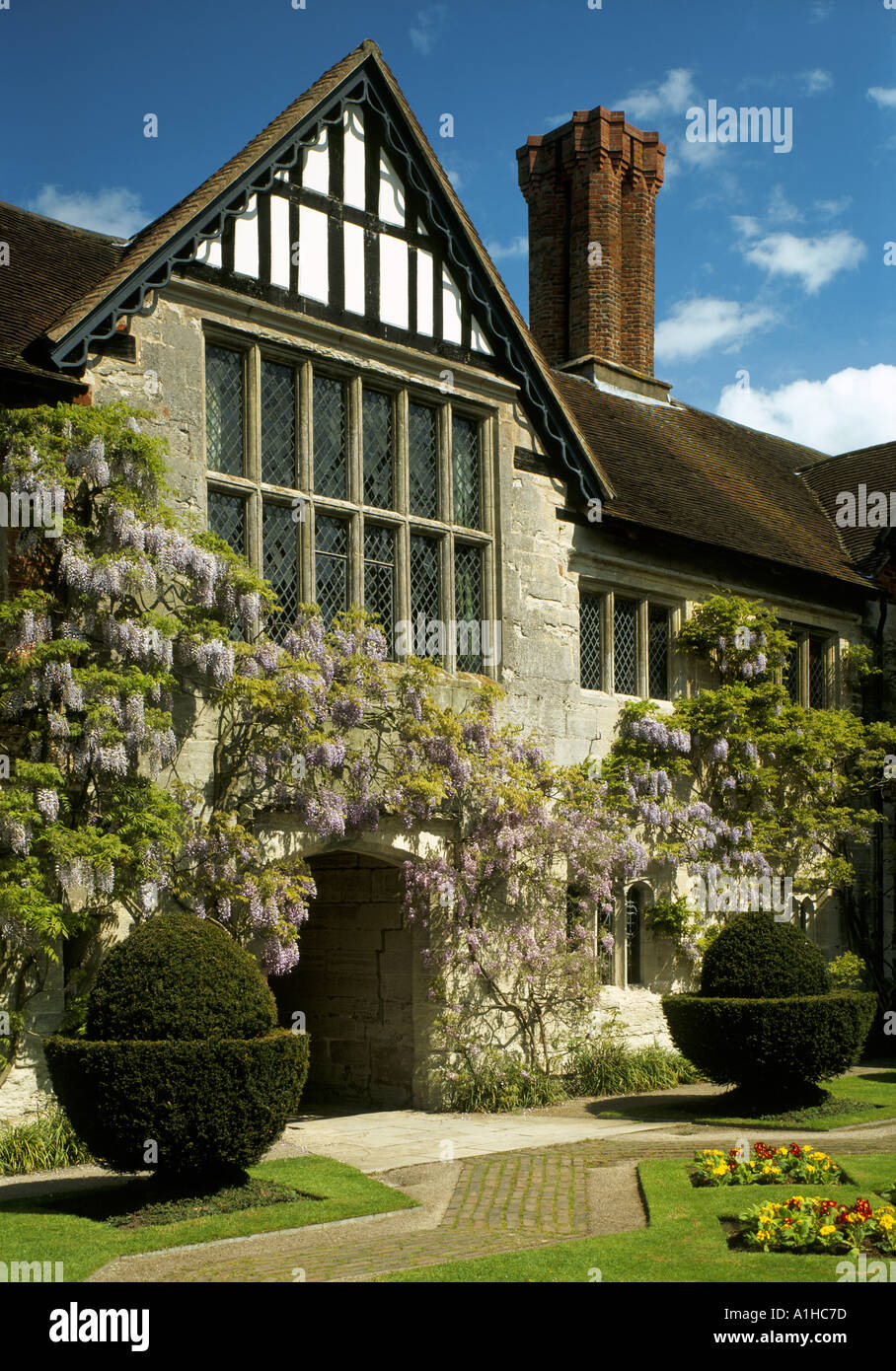 Baddesley Clinton Stockfoto