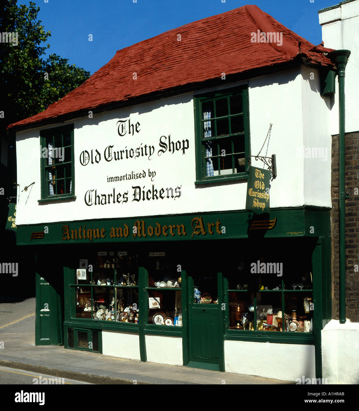 Die alten Curiosity Shop in Holborn London England Stockfoto