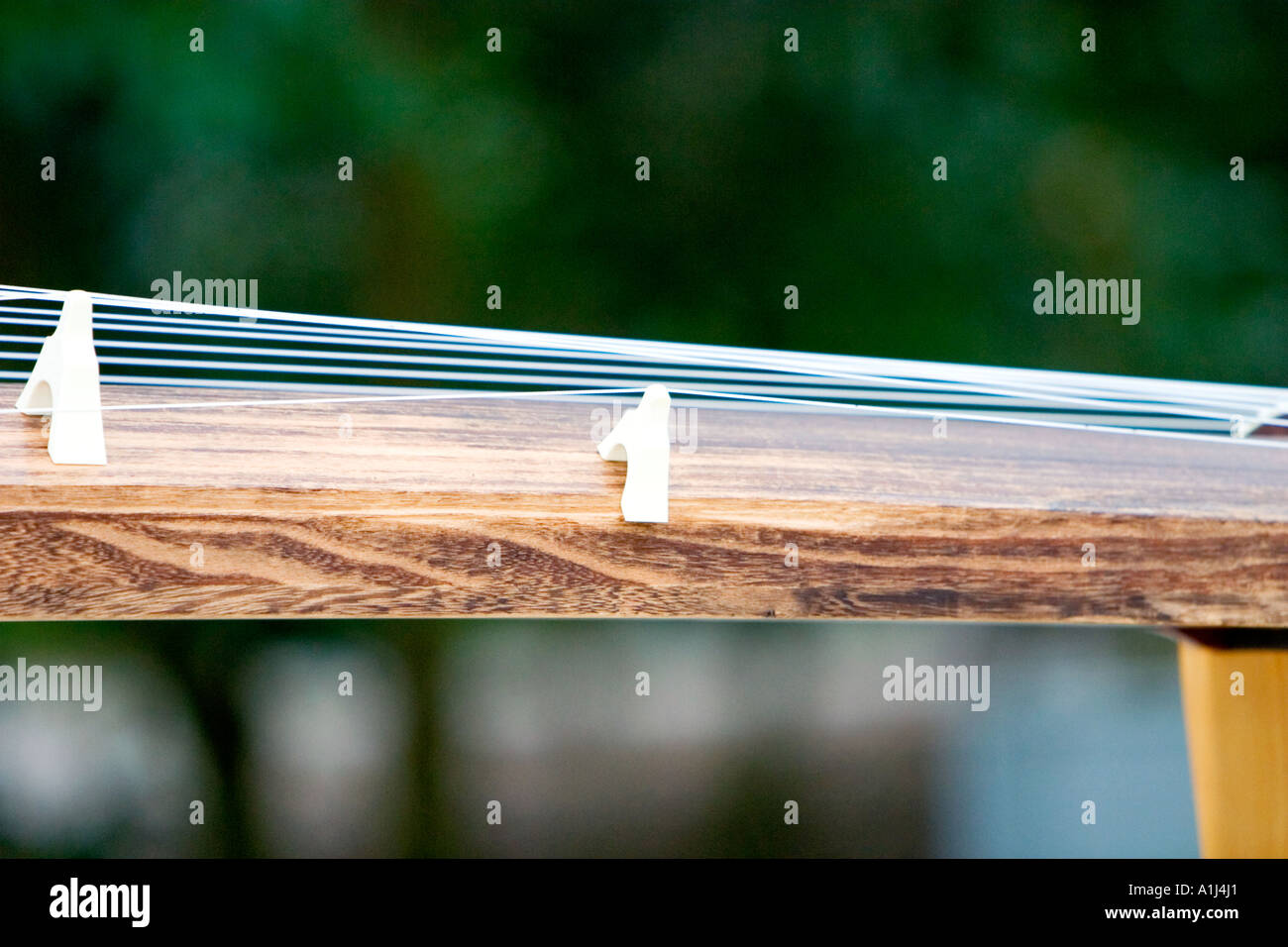 Traditionelle japanische Koto Saiteninstrument Stockfoto