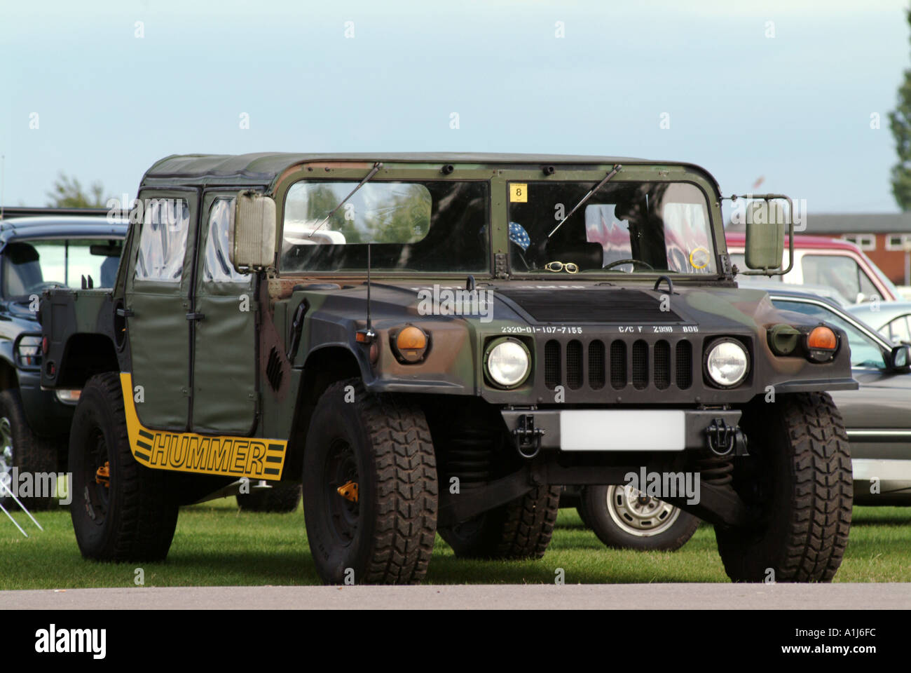 Hummer Gelandewagen Humvee Amerikanischen Militar Vechical Camouflage Camo 3 Weltkrieg Drei Golf Lkw Auto Lkw Transport Diesel Stockfotografie Alamy
