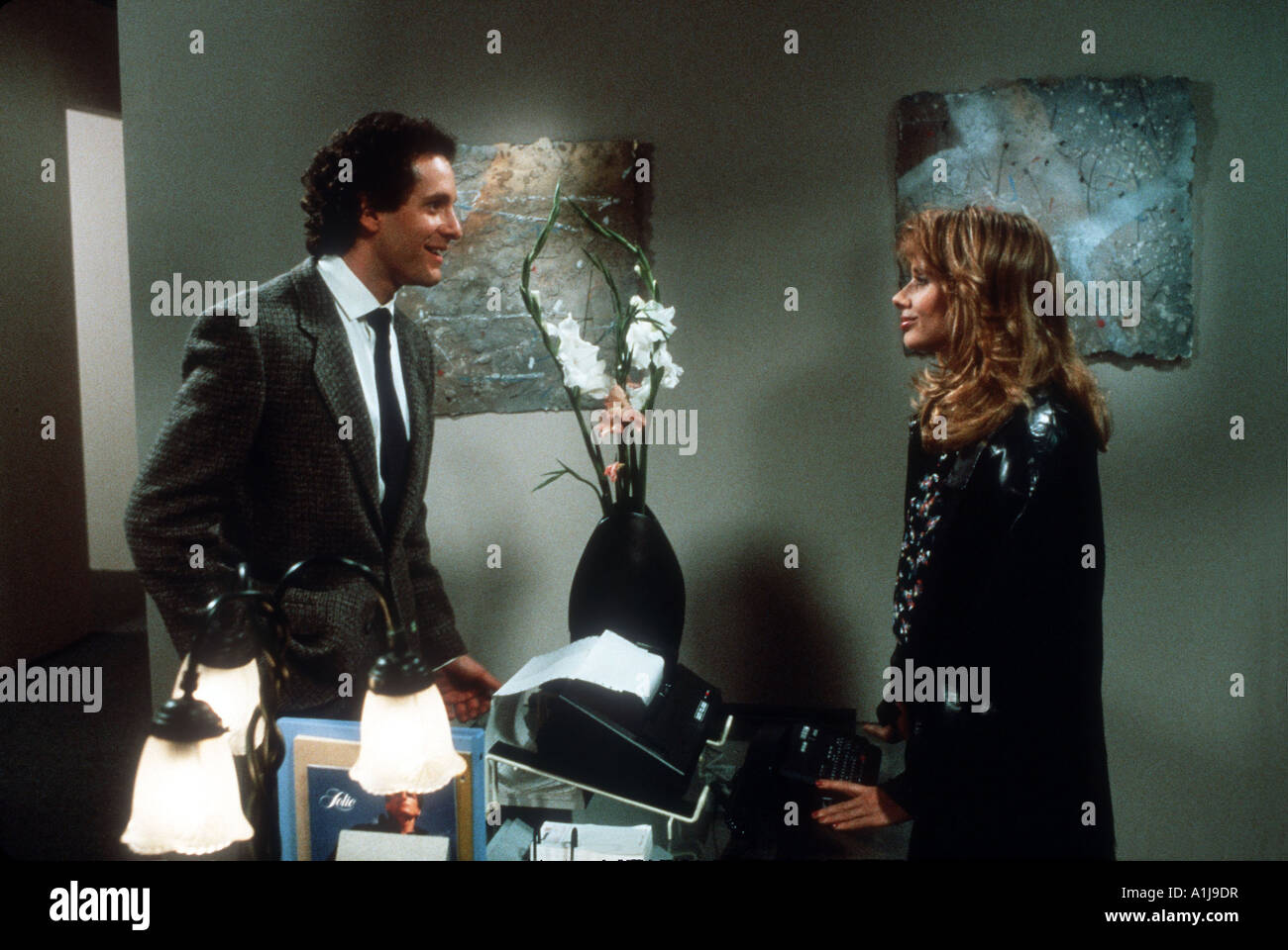 Amazonen auf dem Mond Jahr 1987 Direktor Joe Dante Carl Gottlieb, Peter Horton John Landis et Robert K Weiss Rosanna Arquette Stockfoto