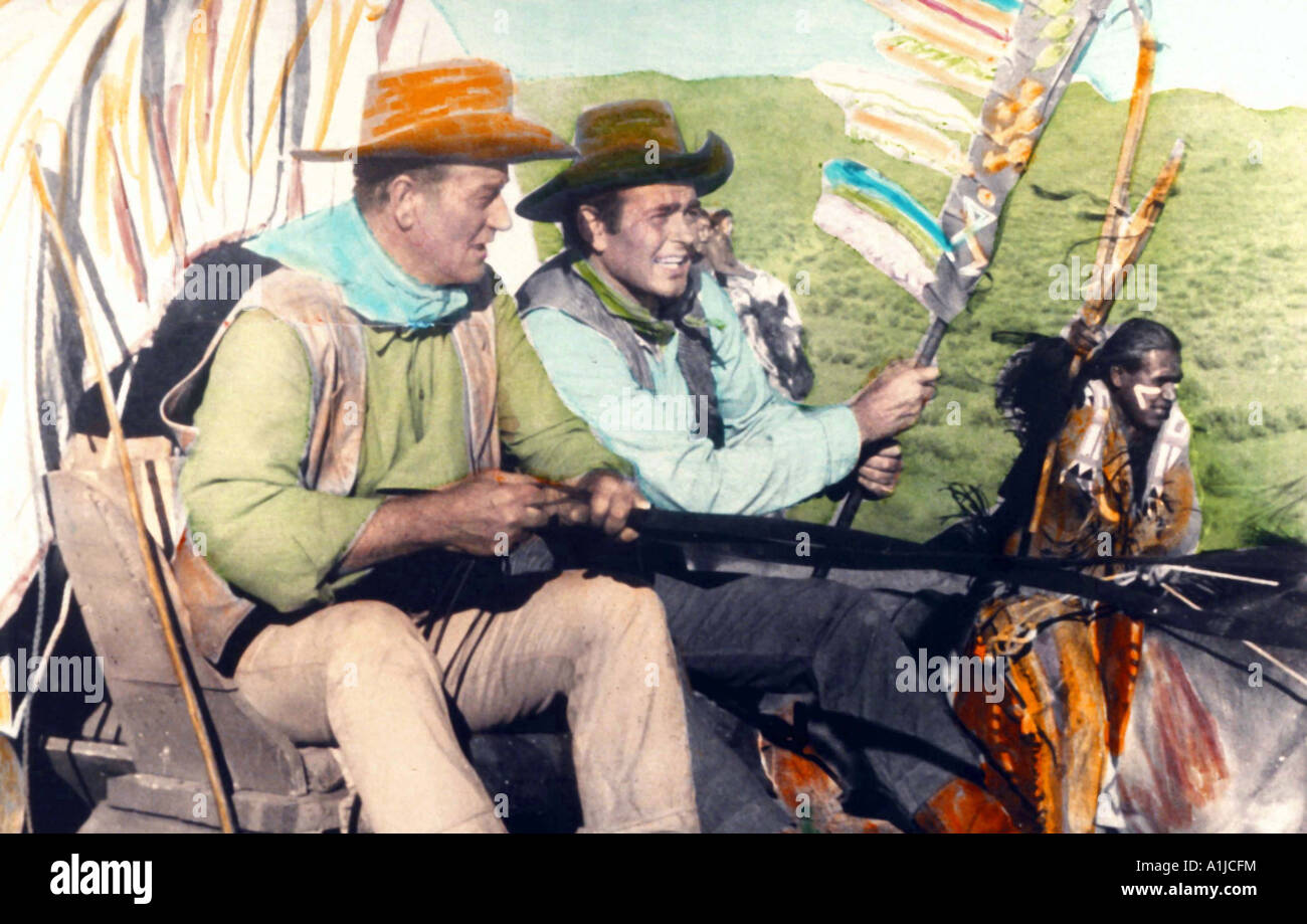 Die Comancheros Jahr 1961 Direktor Michael Curtiz John Wayne Stuart Whitman Stockfoto
