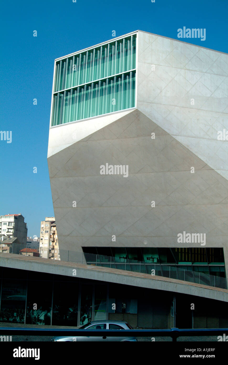 Casa da Musica Porto niederländischen Architekten Rem Koolhaas Nordportugal Stockfoto