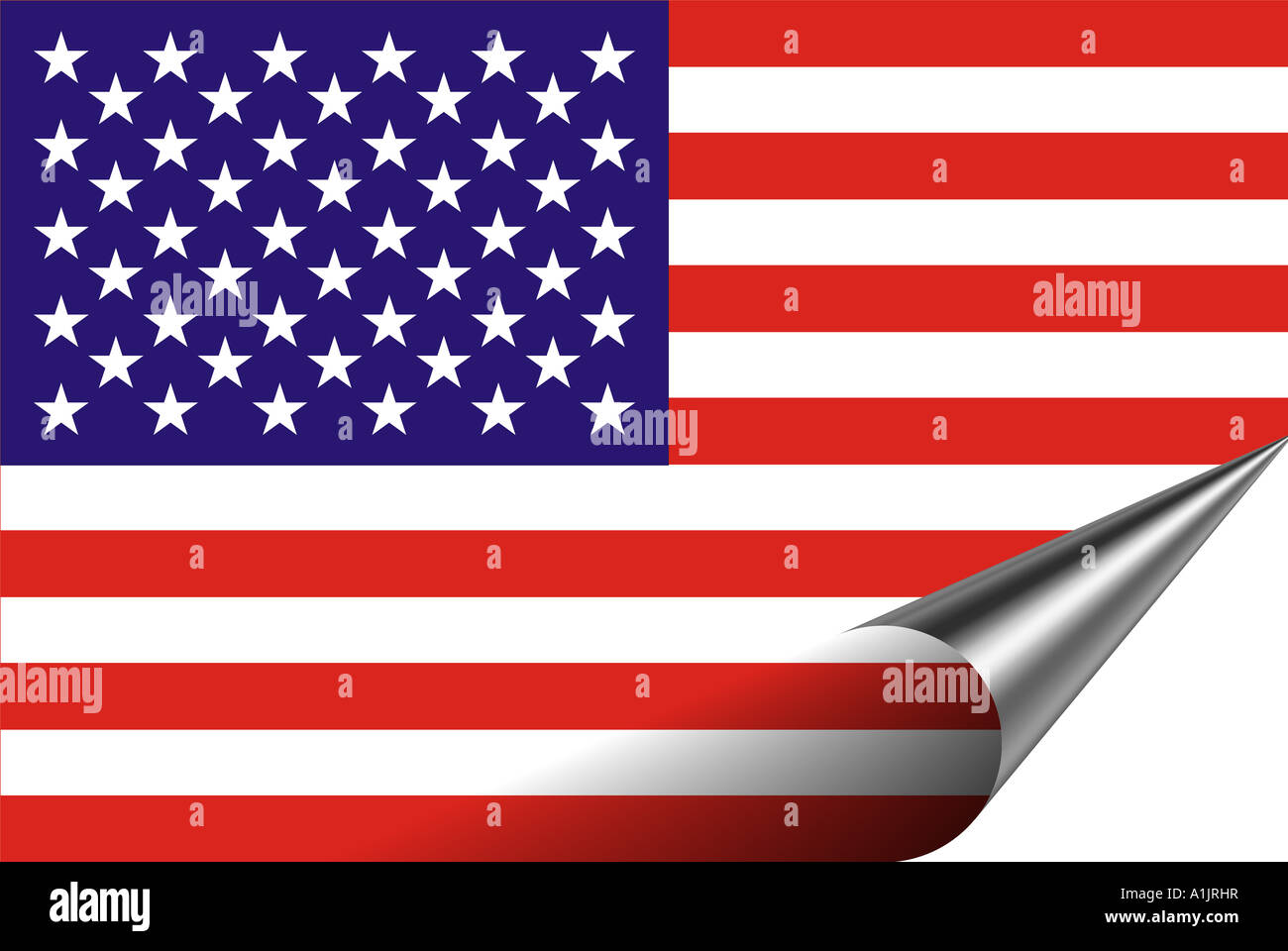 USA im Inneren Stockfoto