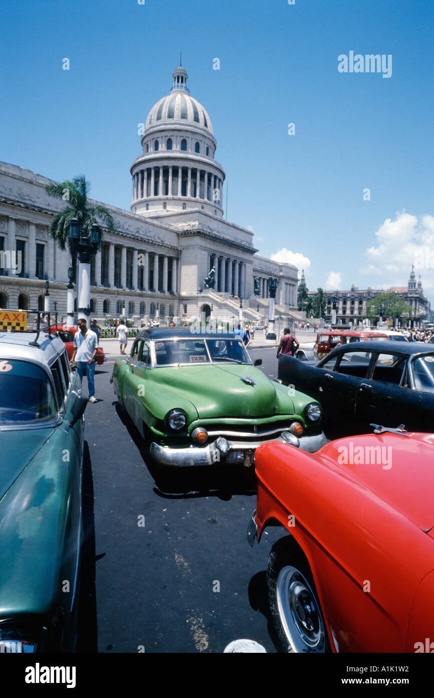 Havanna Kuba die Capitolio Stockfoto
