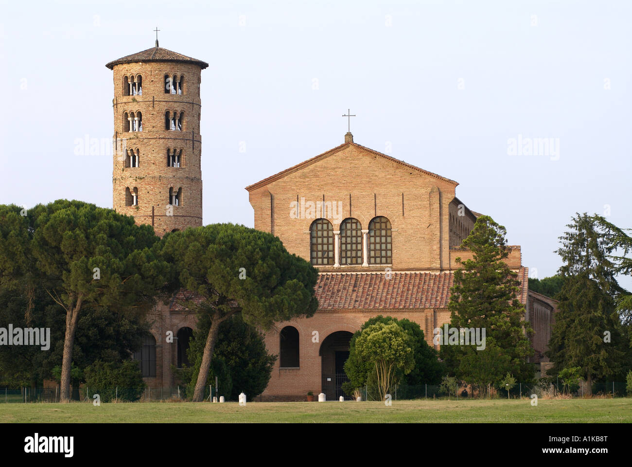 Ravenna Italien die 5. C Basilica di Sant Apollinare in Classe Stockfoto