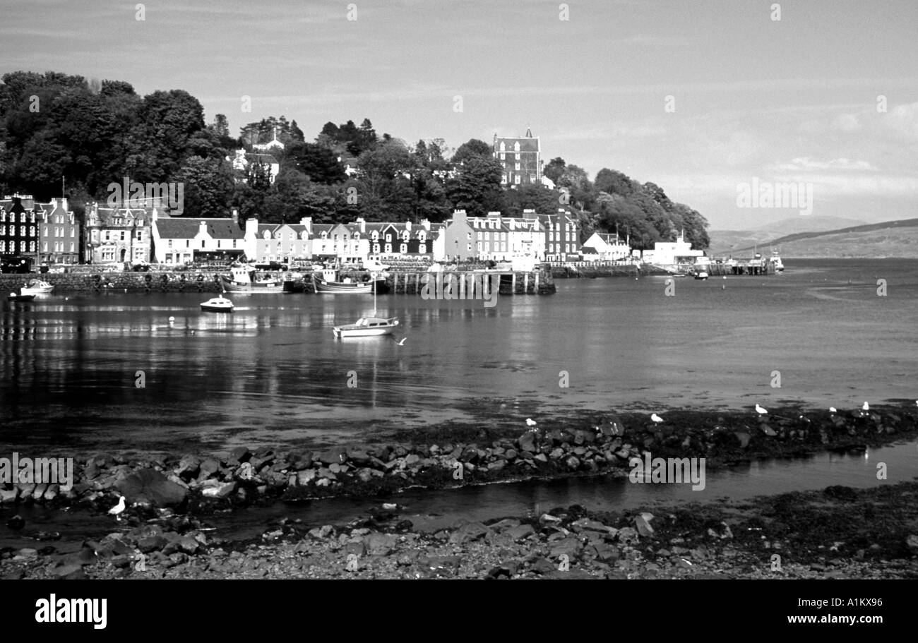 Tobermory Isle of Mull Schottland Standort für BBC CBeebies Childrens Serie was ist die Geschichte balamory Stockfoto