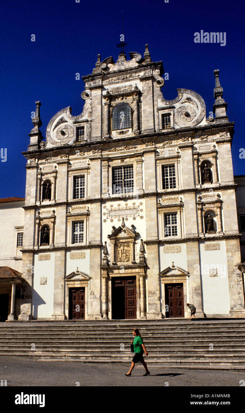 Santarem Portugal Kloster Der Portugiesischen Abtei Stockfoto
