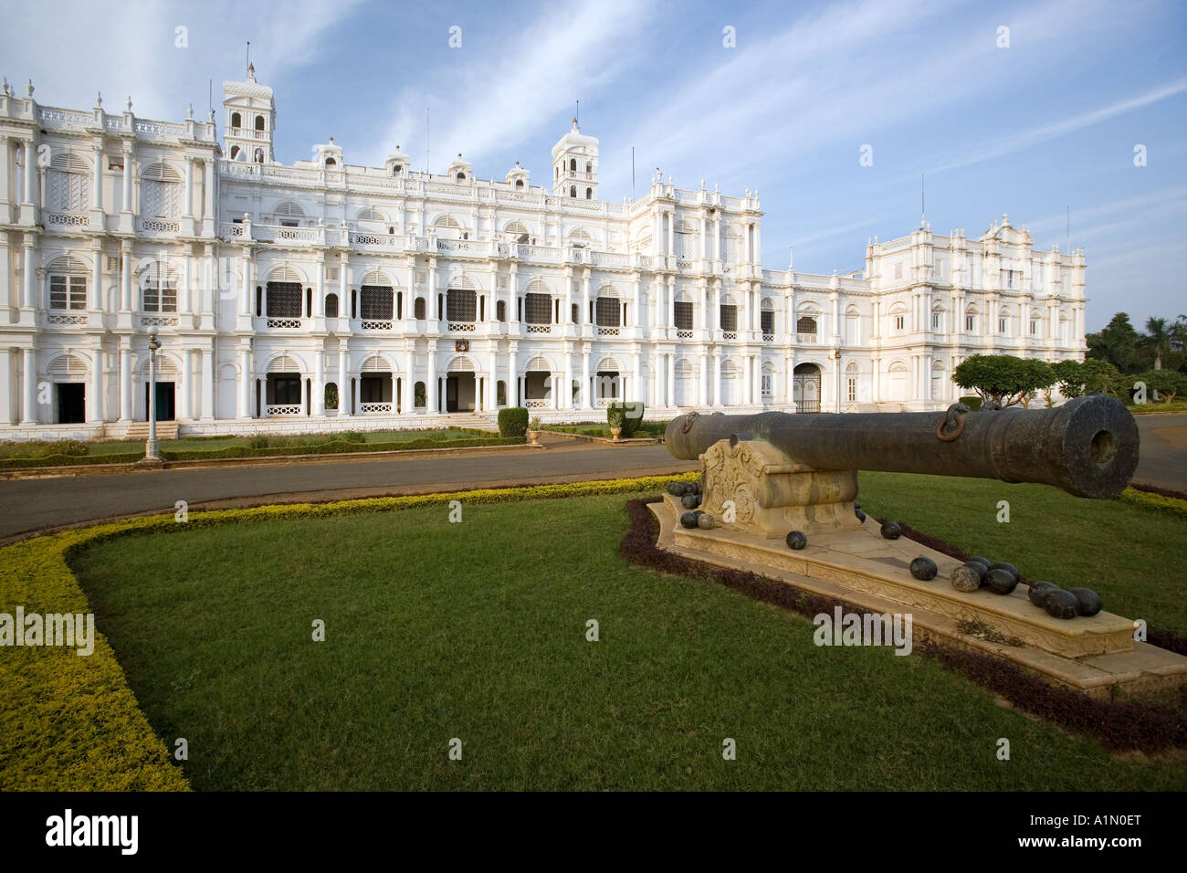 JAL Vilas Palace in der Stadt Gwalior in Madhya Pradesh Region von zentralem Indien Stockfoto