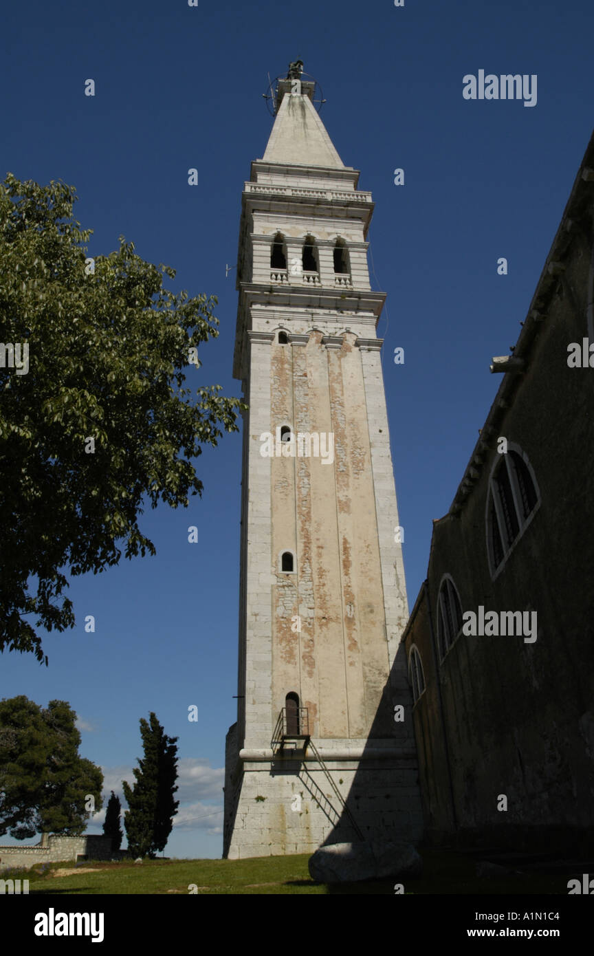 Rovinj, Kirche Stockfoto