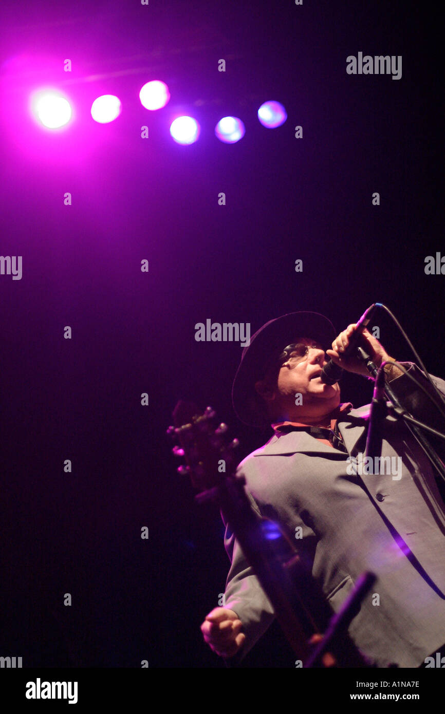 Van Morrison der Clyde Auditorium-Glasgow Juni 2004 Stockfoto