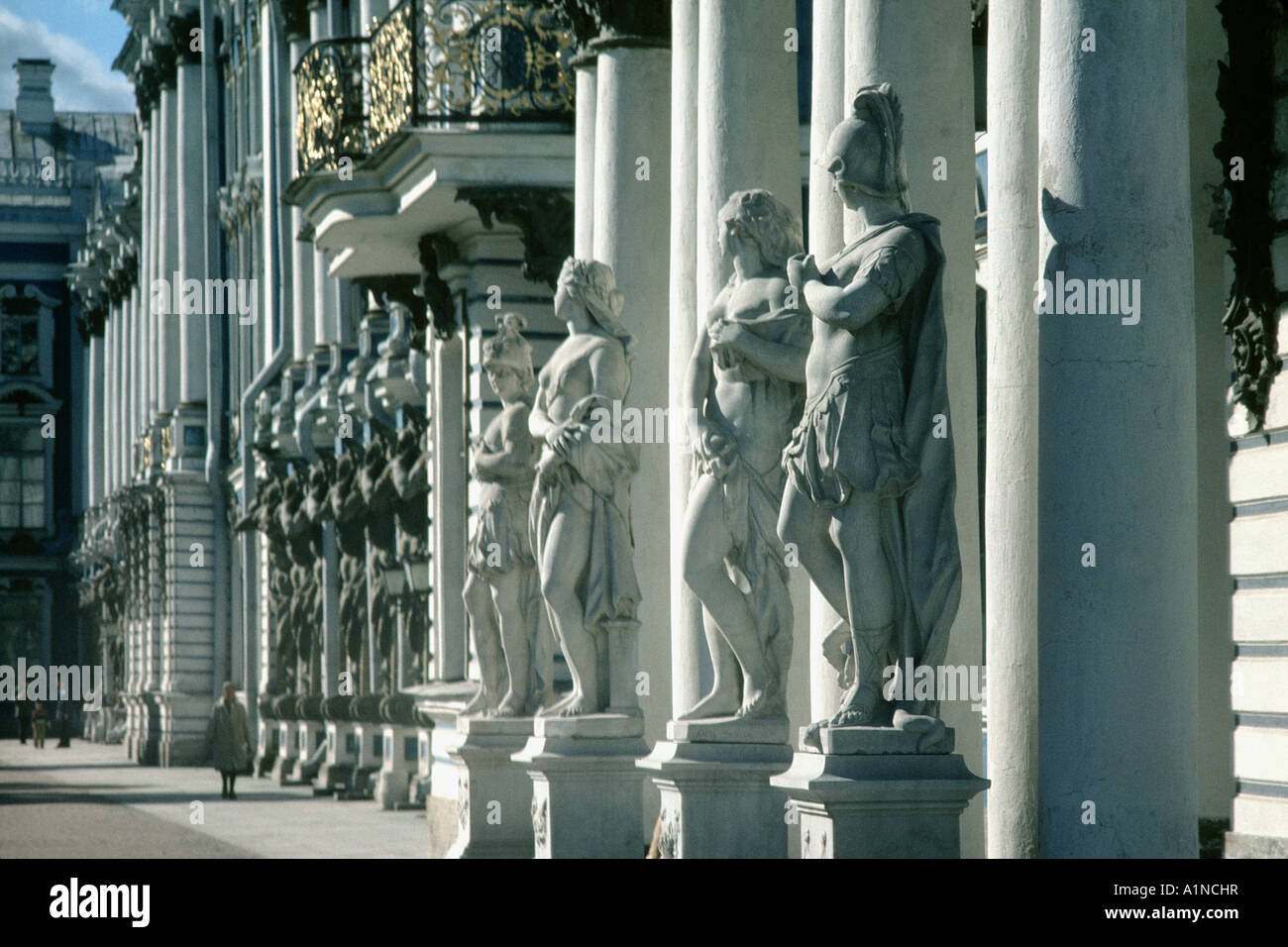 Katharinenpalast, Puschkin, St Petersburg, Russland Stockfoto