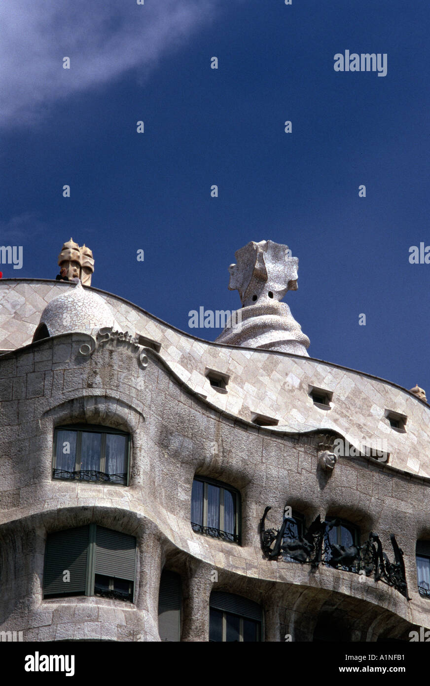 Kann Mila auch bekannt als la Pedrera. Stockfoto