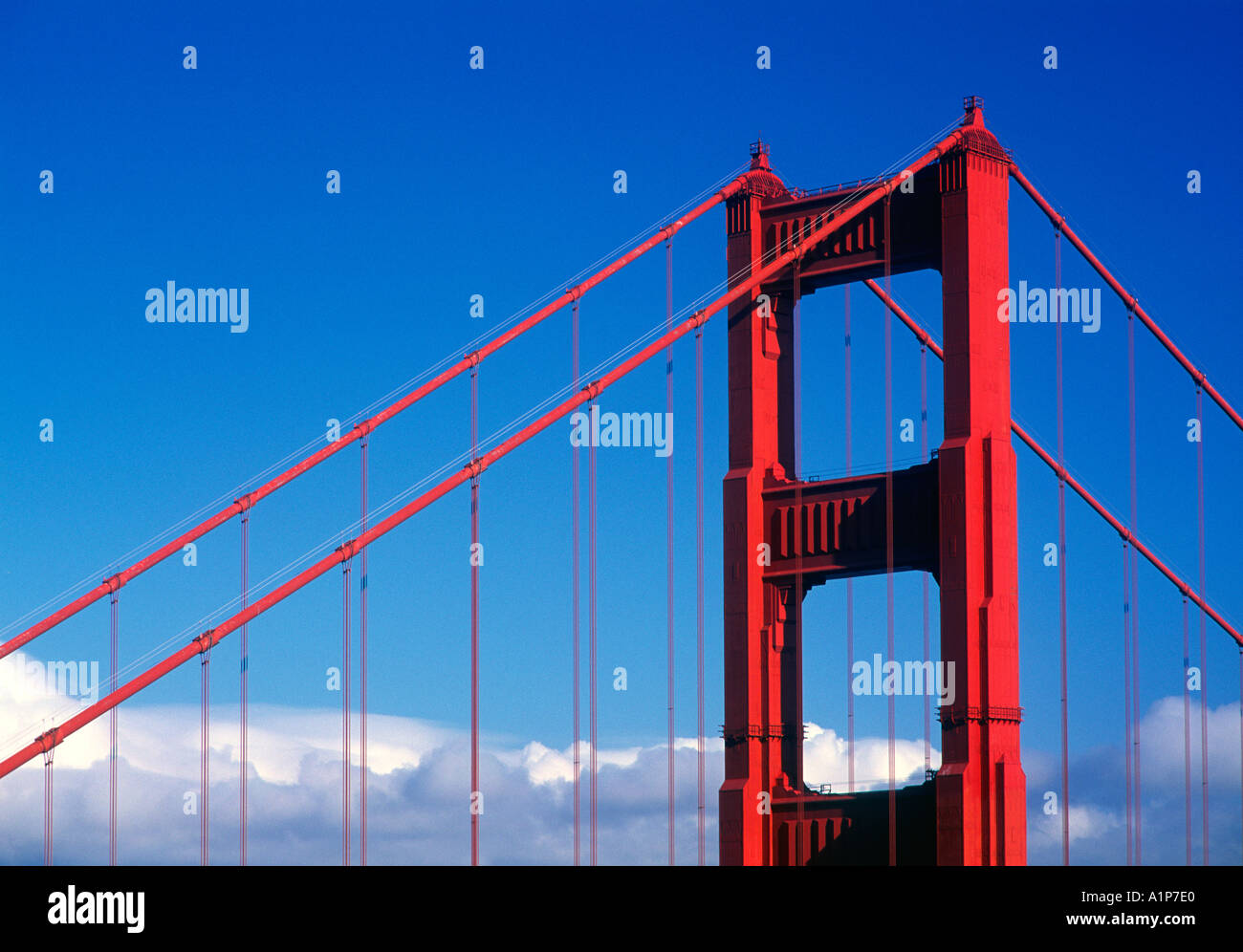 Golden Gate Bridge San Francisco, Kalifornien Stockfoto