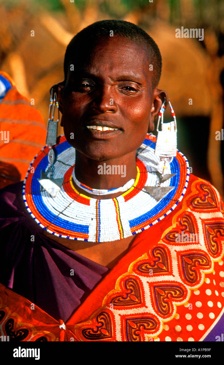 Masai Serengeti-Ebene Tansania Stockfoto