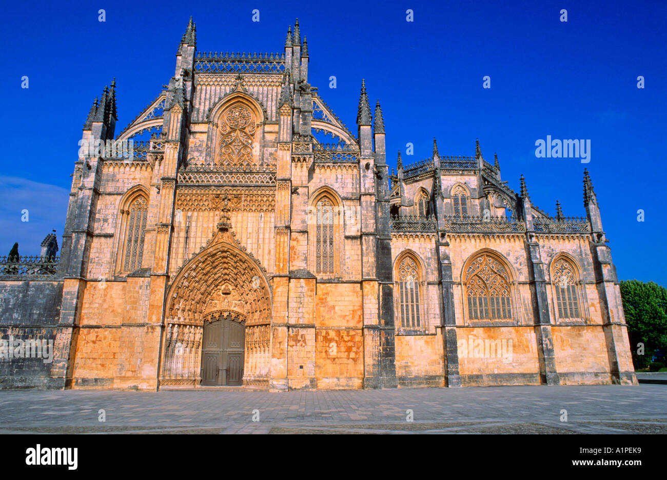 Kloster Santa Maria da Vitoria Batalha Leiria, Portugal Stockfoto