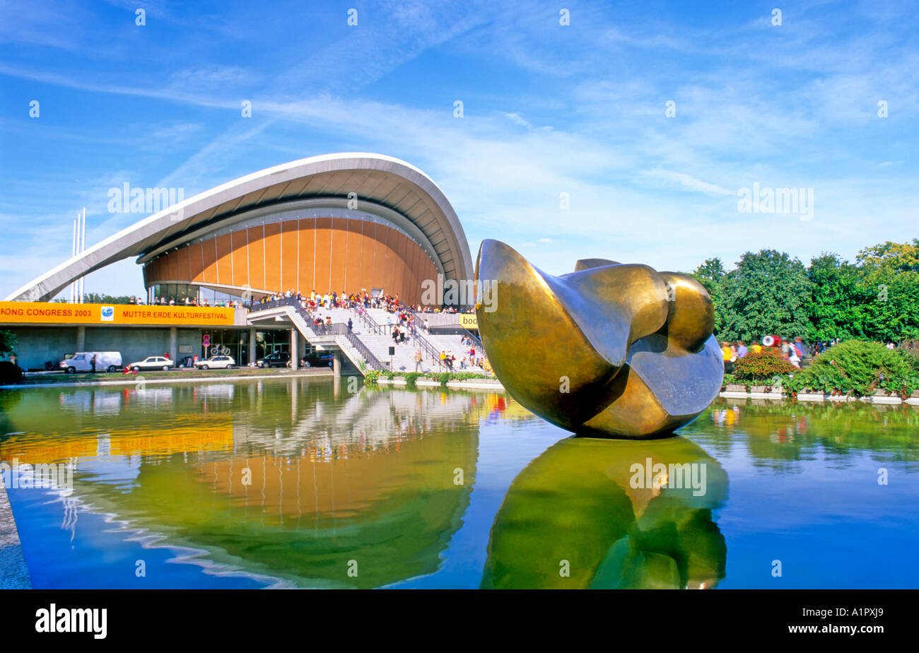 Haus der Kulturen der Welt Berlin Deutschland Stockfoto