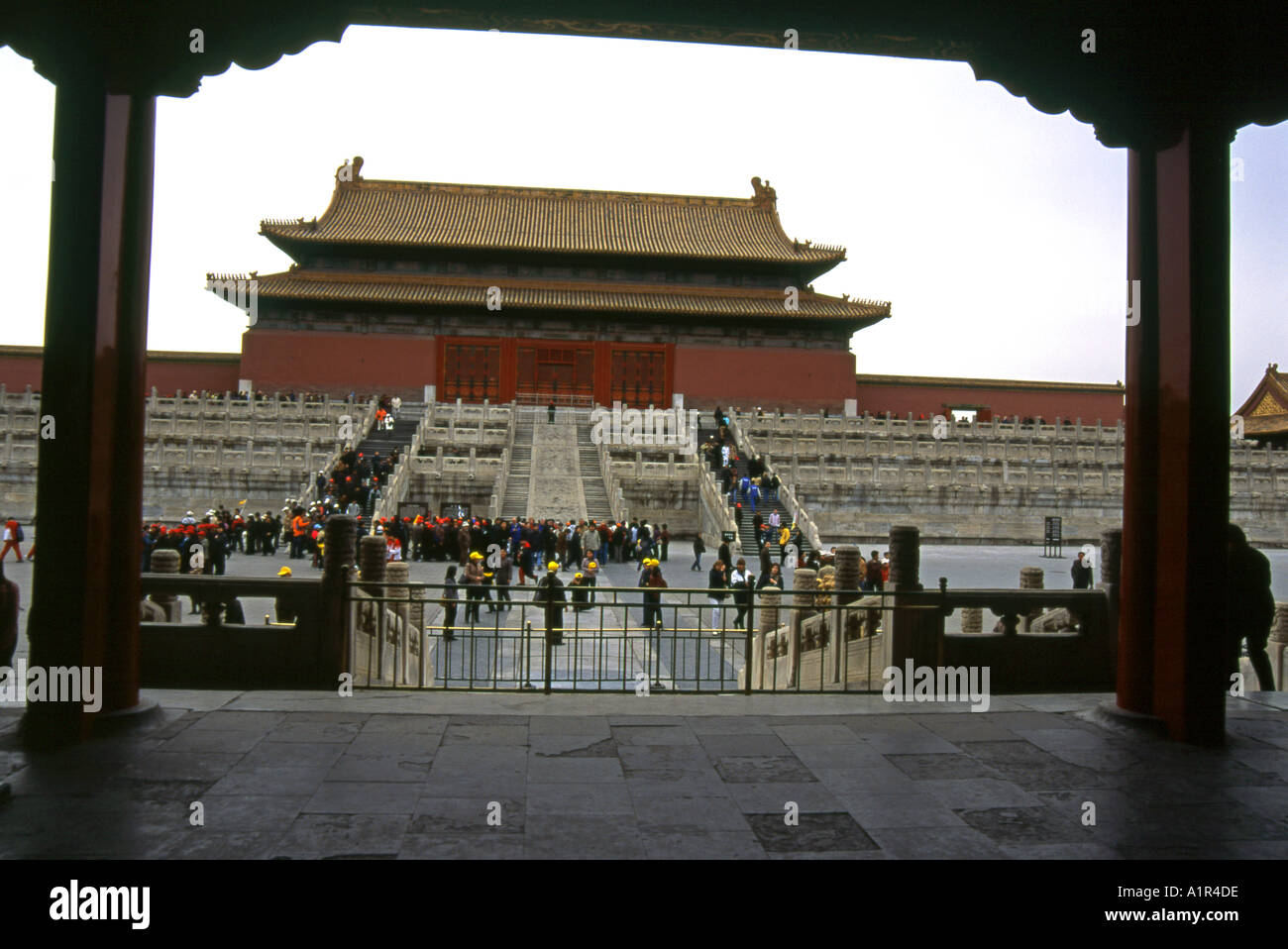 Hall der obersten Harmonie verboten Stadt Kaiserpalast UNESCO World Heritage Website Beijing Peking China asiatische Asia Stockfoto