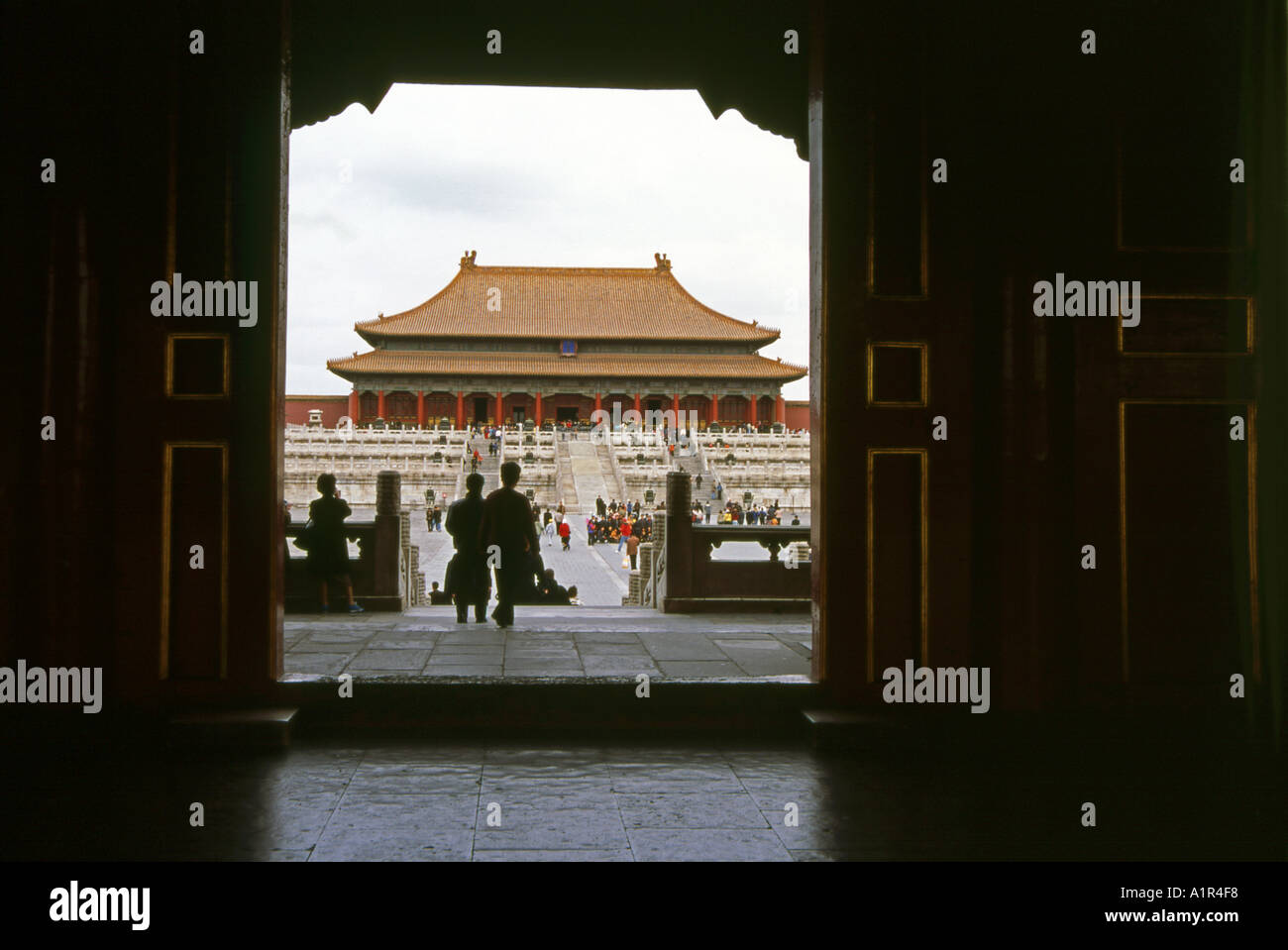 Hall der obersten Harmonie verboten Stadt Kaiserpalast UNESCO World Heritage Website Beijing Peking China asiatische Asia Stockfoto