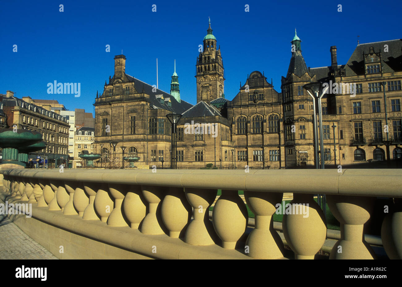 der Frieden Garten Sheffield Stadtzentrum South Yorkshire England UK GB EU Europa Stockfoto